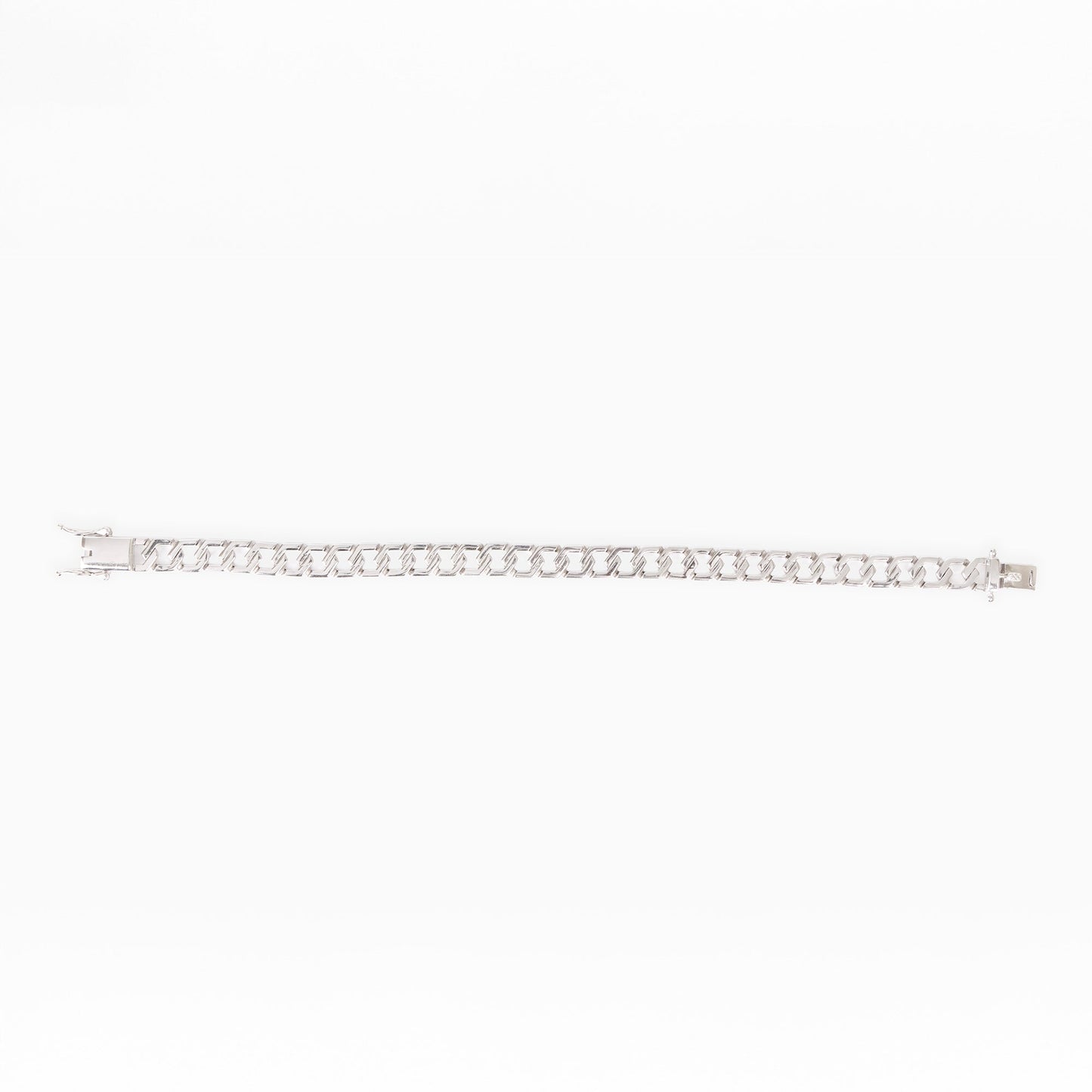 Sterling Curb Men’s Bracelet