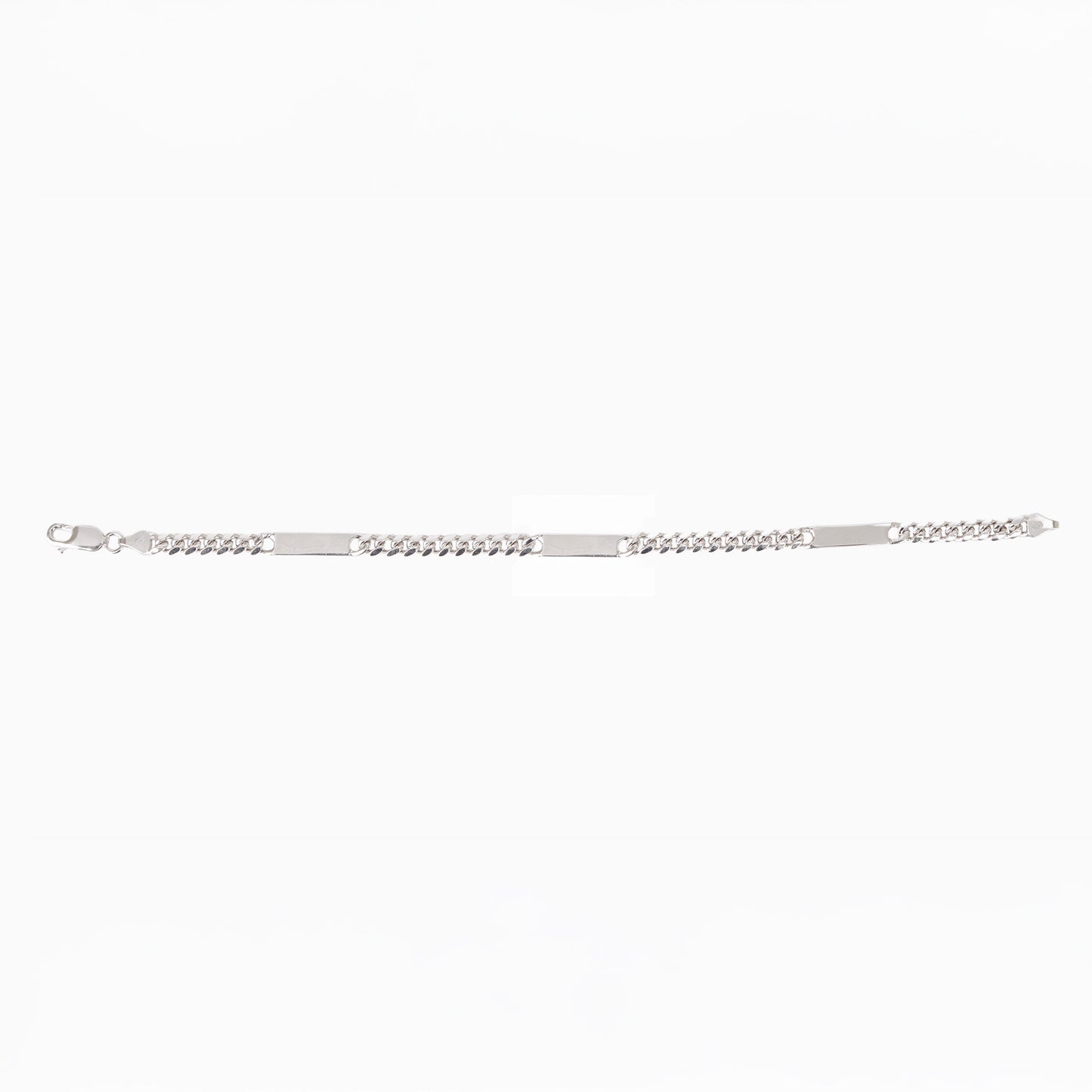 Plaque Link Men's Bracelet