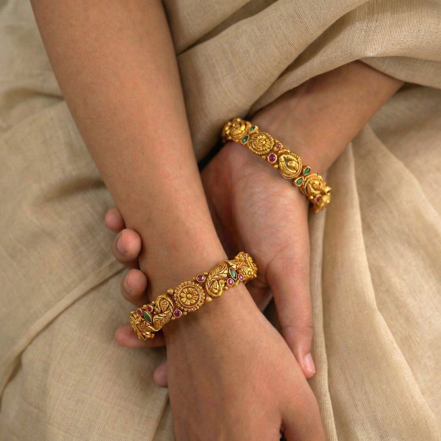 Golden Heritage Prakriti Bangles