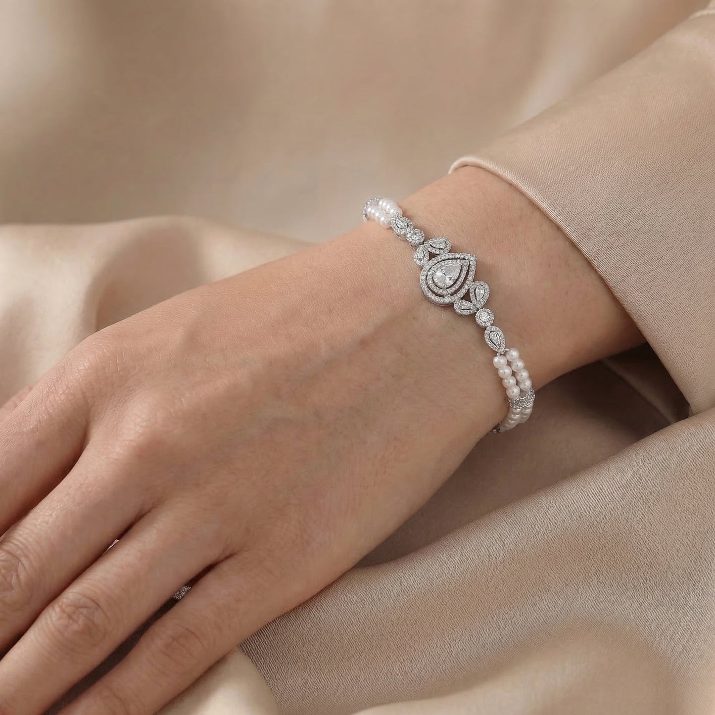 Empress Teardrop Bracelet