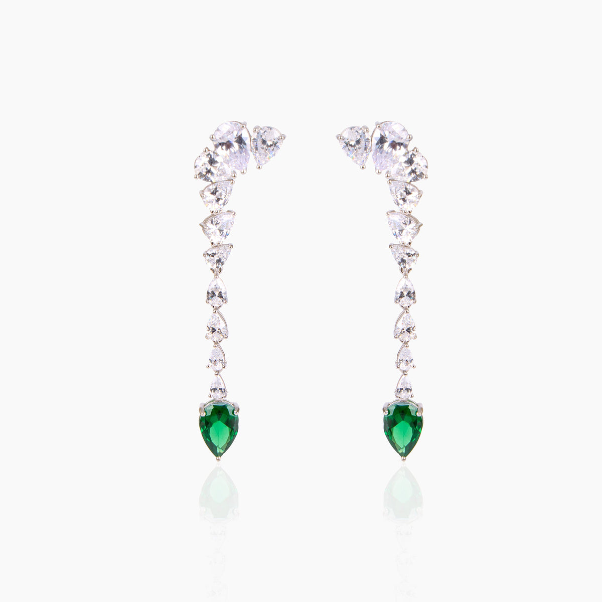 Emerald Vine Earrings