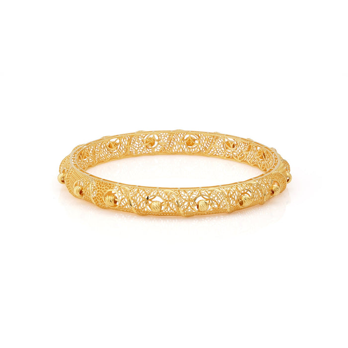 Golden Vedika Filigree Bangle