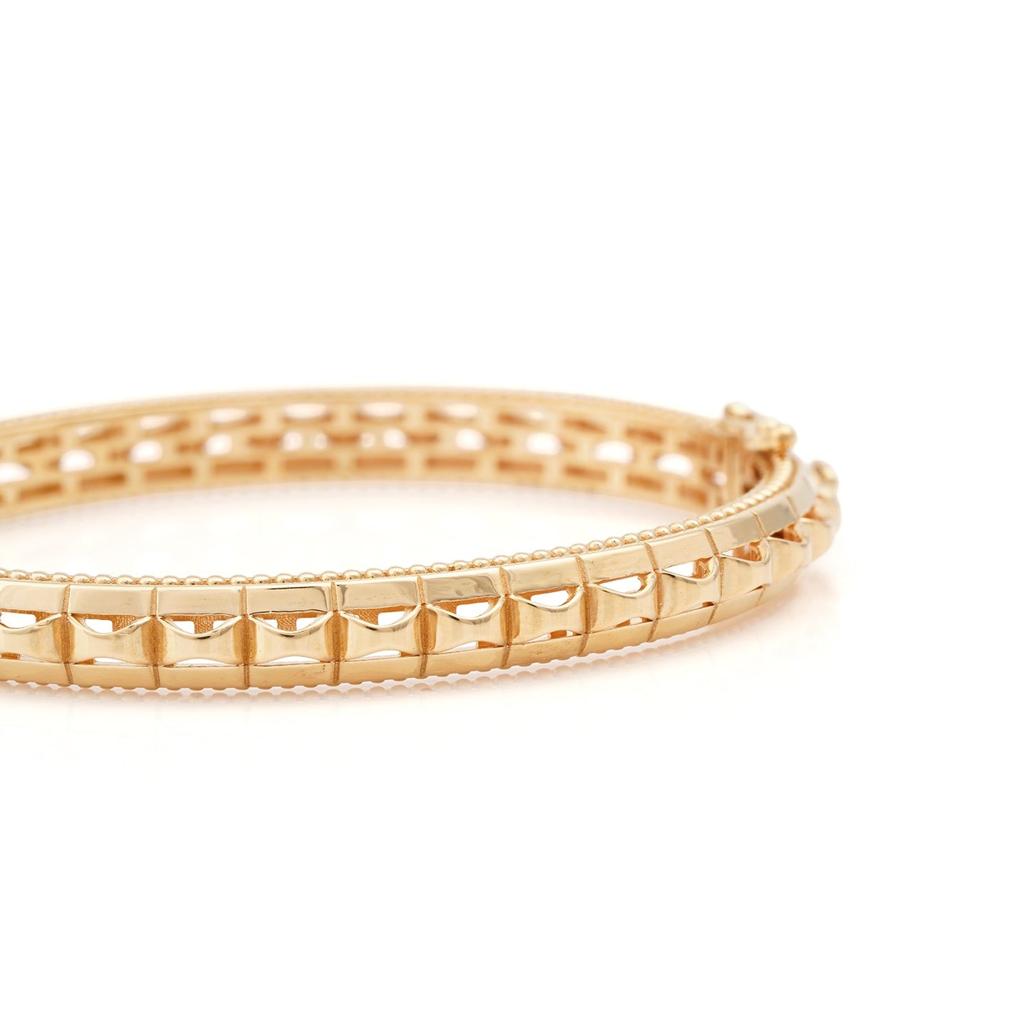 Rajrekha Jaali Gold Kada