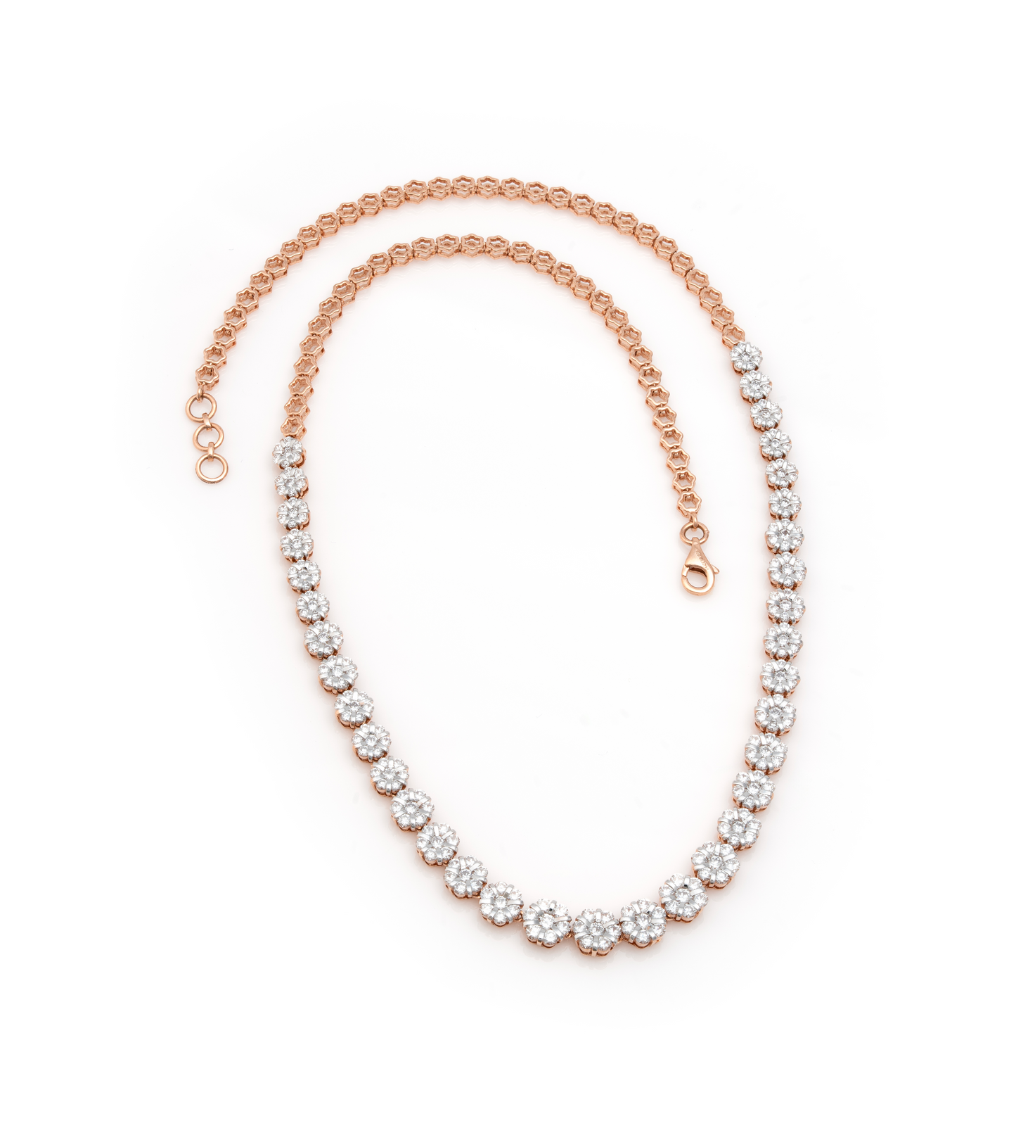 Gold Floral Bloom Necklace
