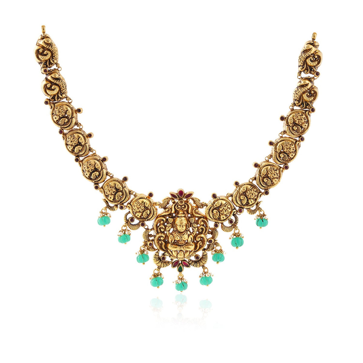 Padmashree Temple Gold Necklace