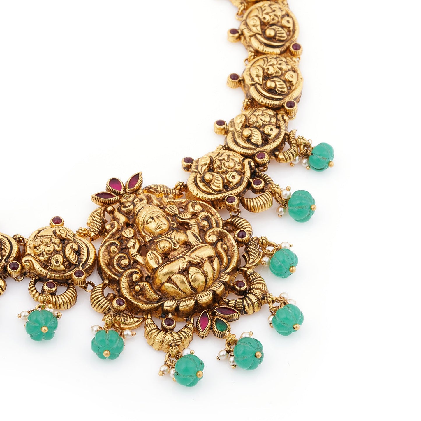 Padmashree Temple Gold Necklace