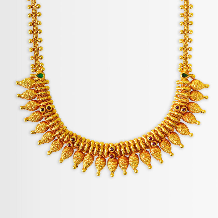 Golden Dainty Bead Haram