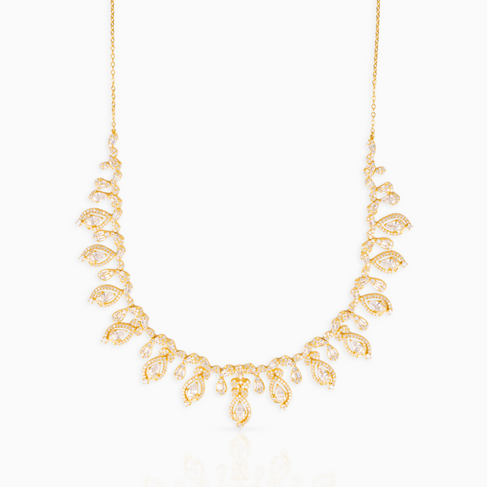 Golden Teardrop Necklace