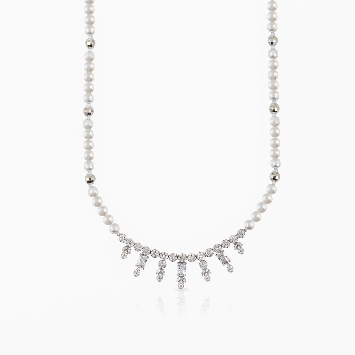 Pearl Fringe Necklace
