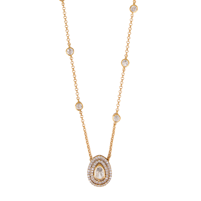 Aura Polki Necklace