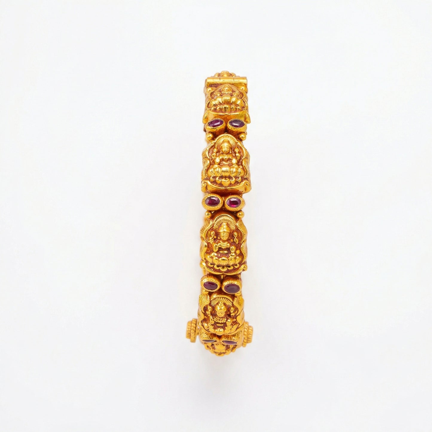 Golden Lakshmi Temple Bangle