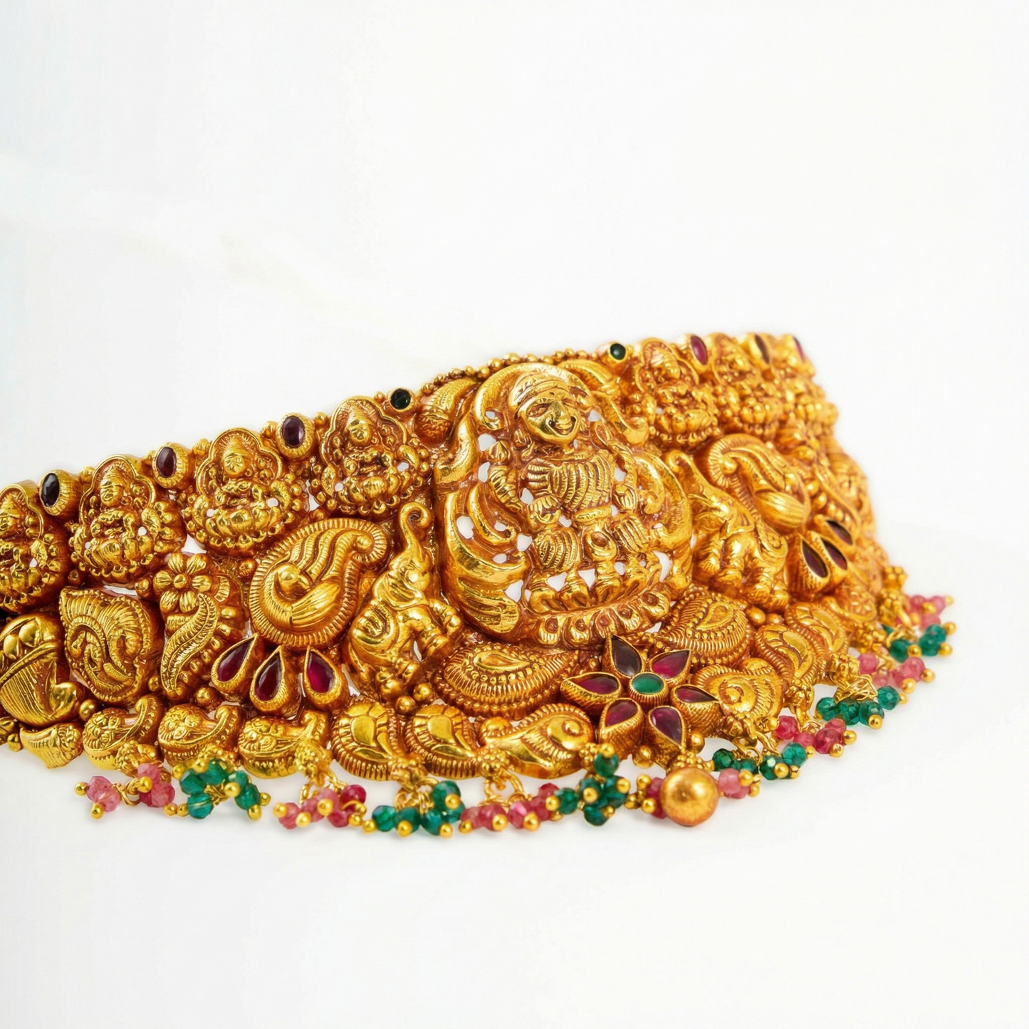 Golden Divine Lakshmi Choker