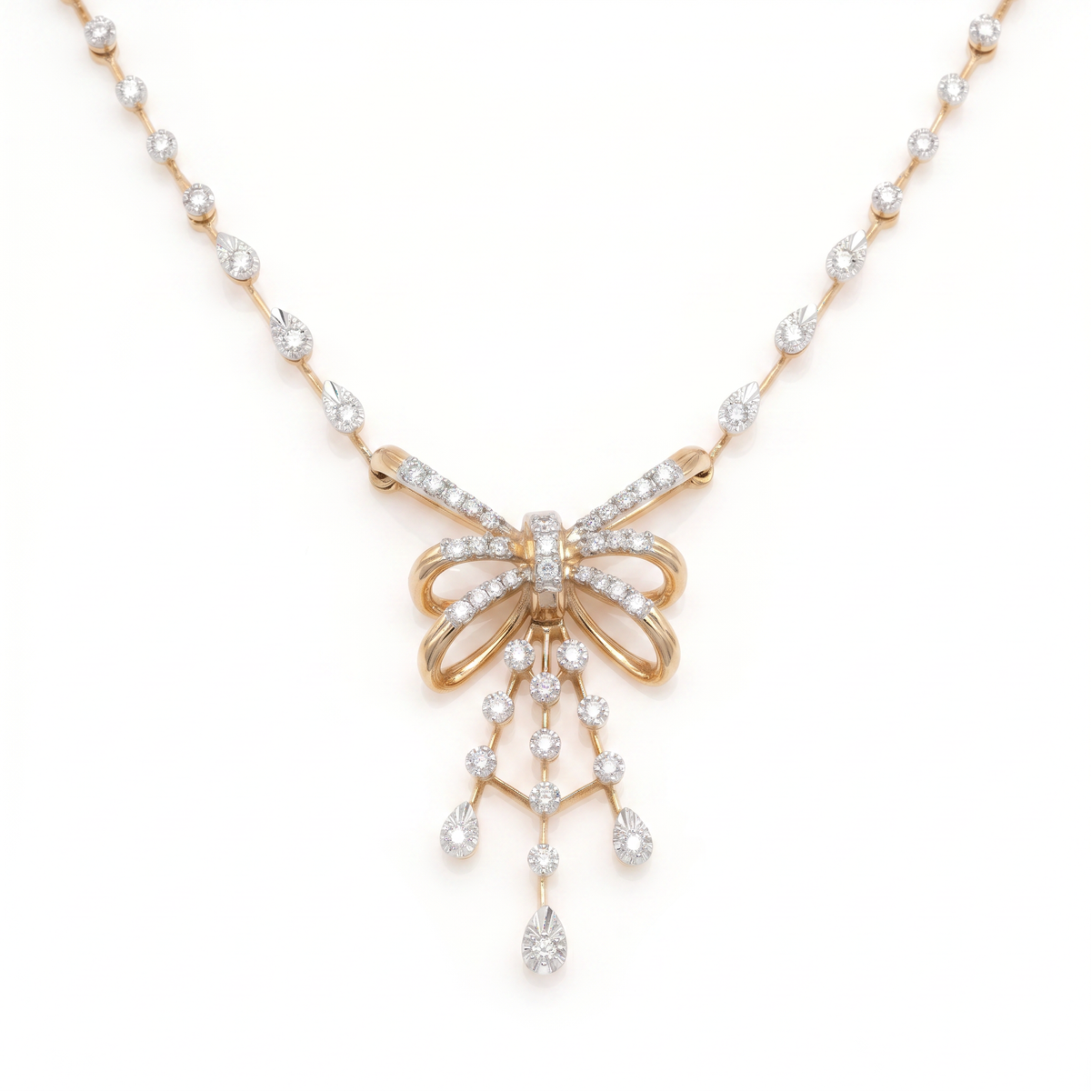 Whispering Ribbon Necklace