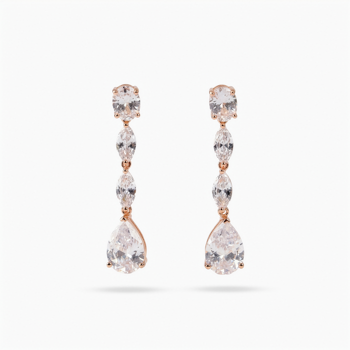 Marquise-Drop Earrings