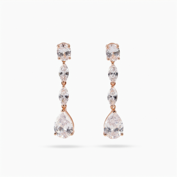 Marquise-Drop Earrings