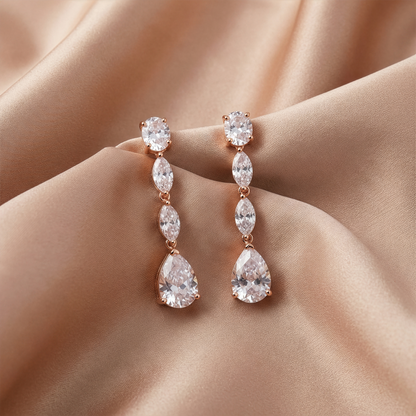 Marquise-Drop Earrings