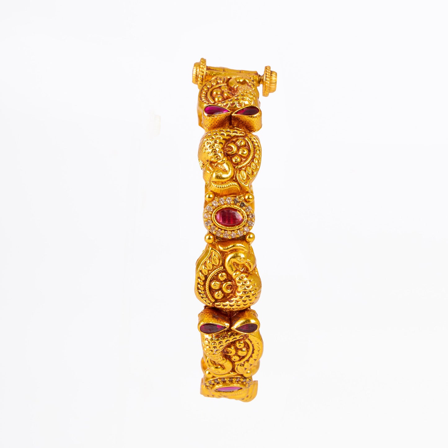 Golden Mayur Bangles