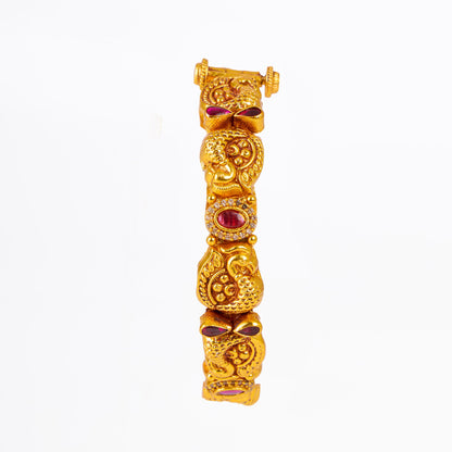 Golden Mayur Bangles