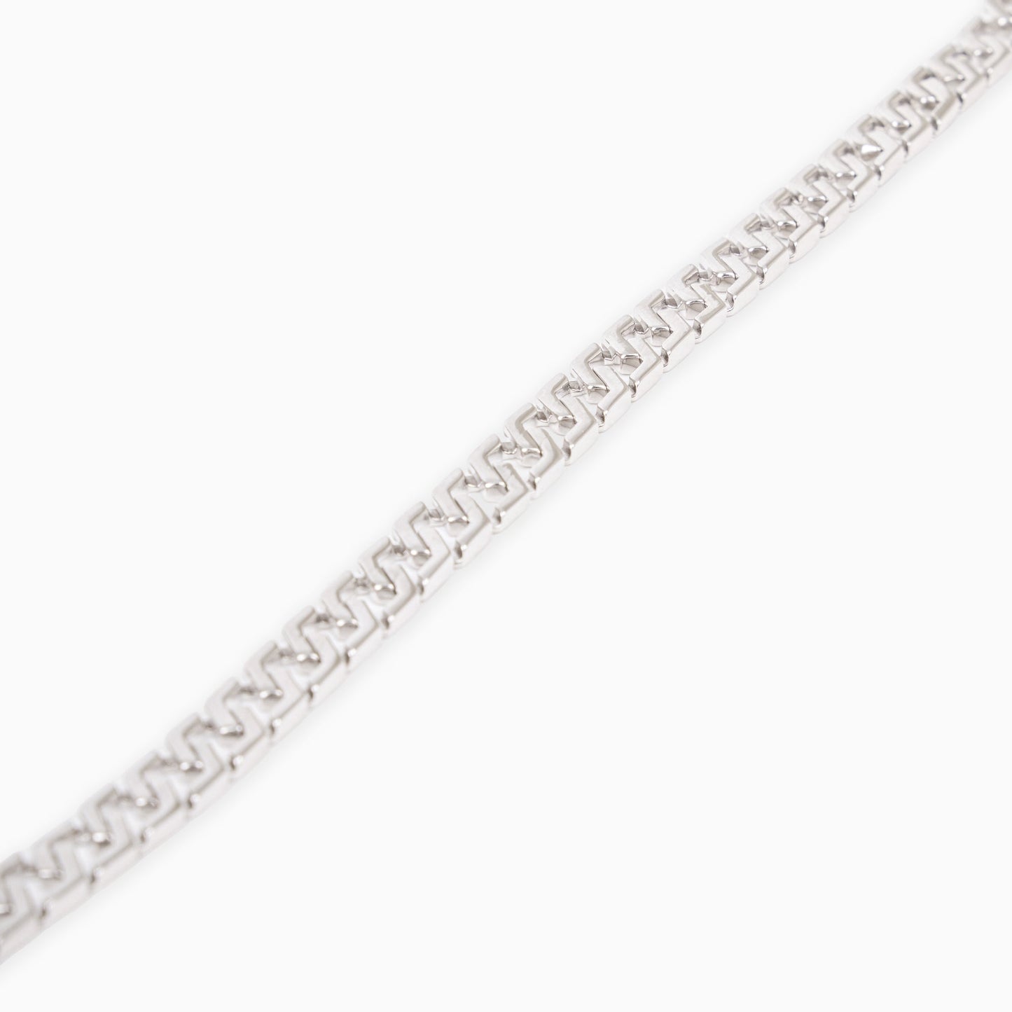 Sterling Curb Men’s Bracelet