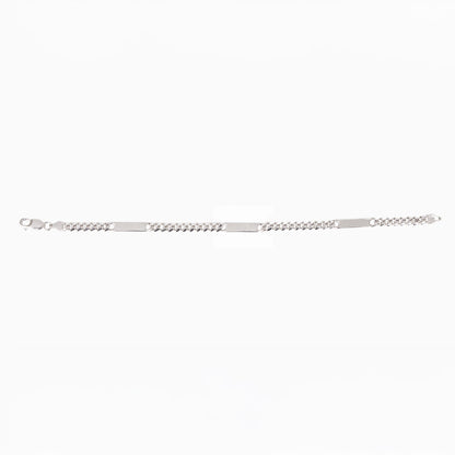 Plaque Link Men's Bracelet