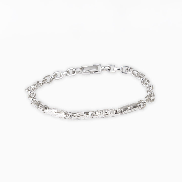 Filigree Link Men's Bracelet