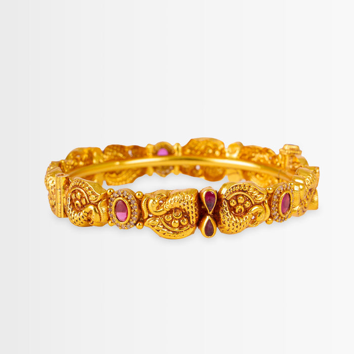 Golden Mayur Bangles
