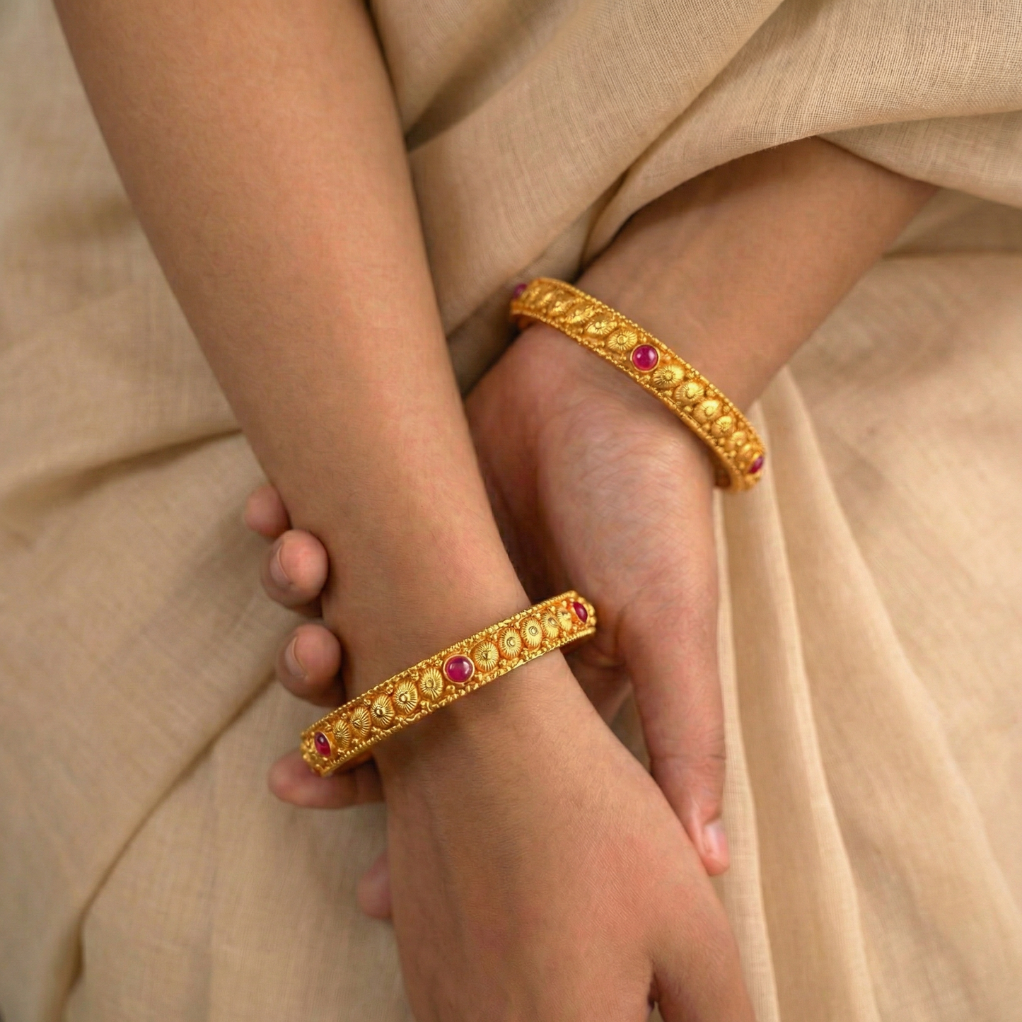 Golden Amara Bangles