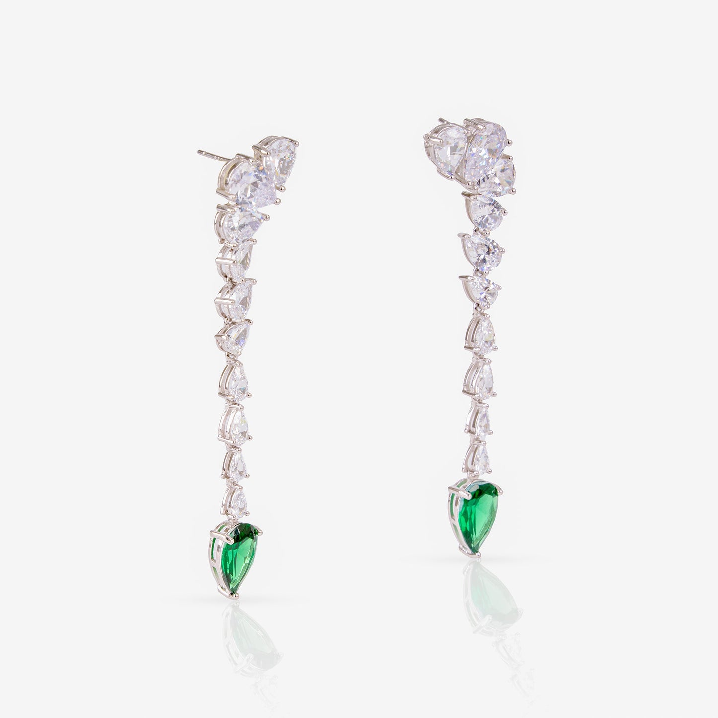 Emerald Vine Earrings