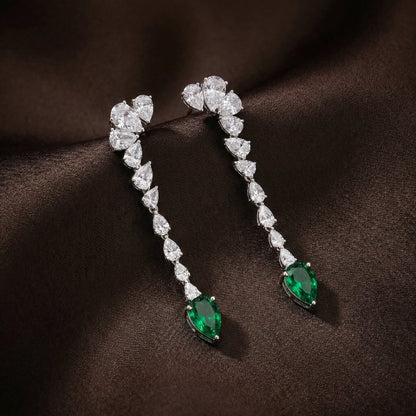 Emerald Vine Earrings