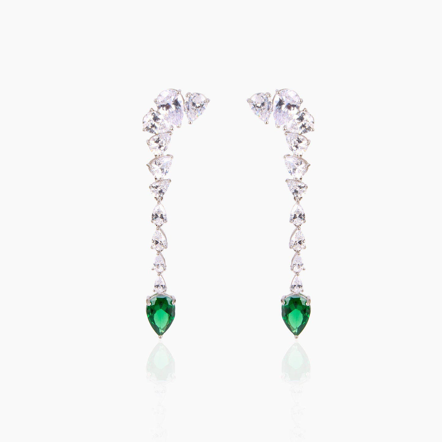 Emerald Vine Earrings
