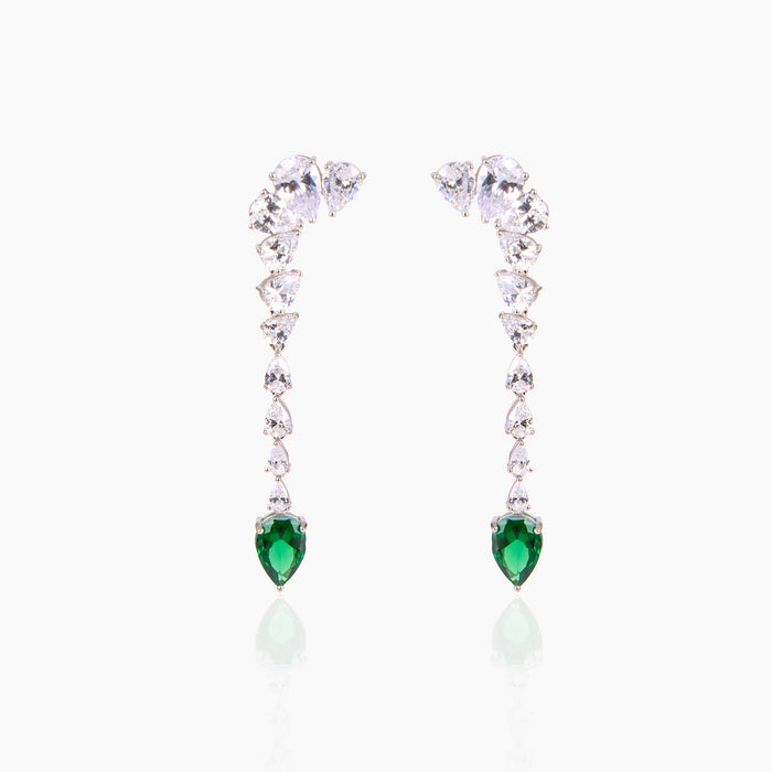 Emerald Vine Earrings