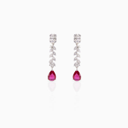 Ruby Drops Earrings