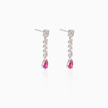Ruby Drops Earrings