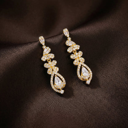 Golden Teardrop Earring