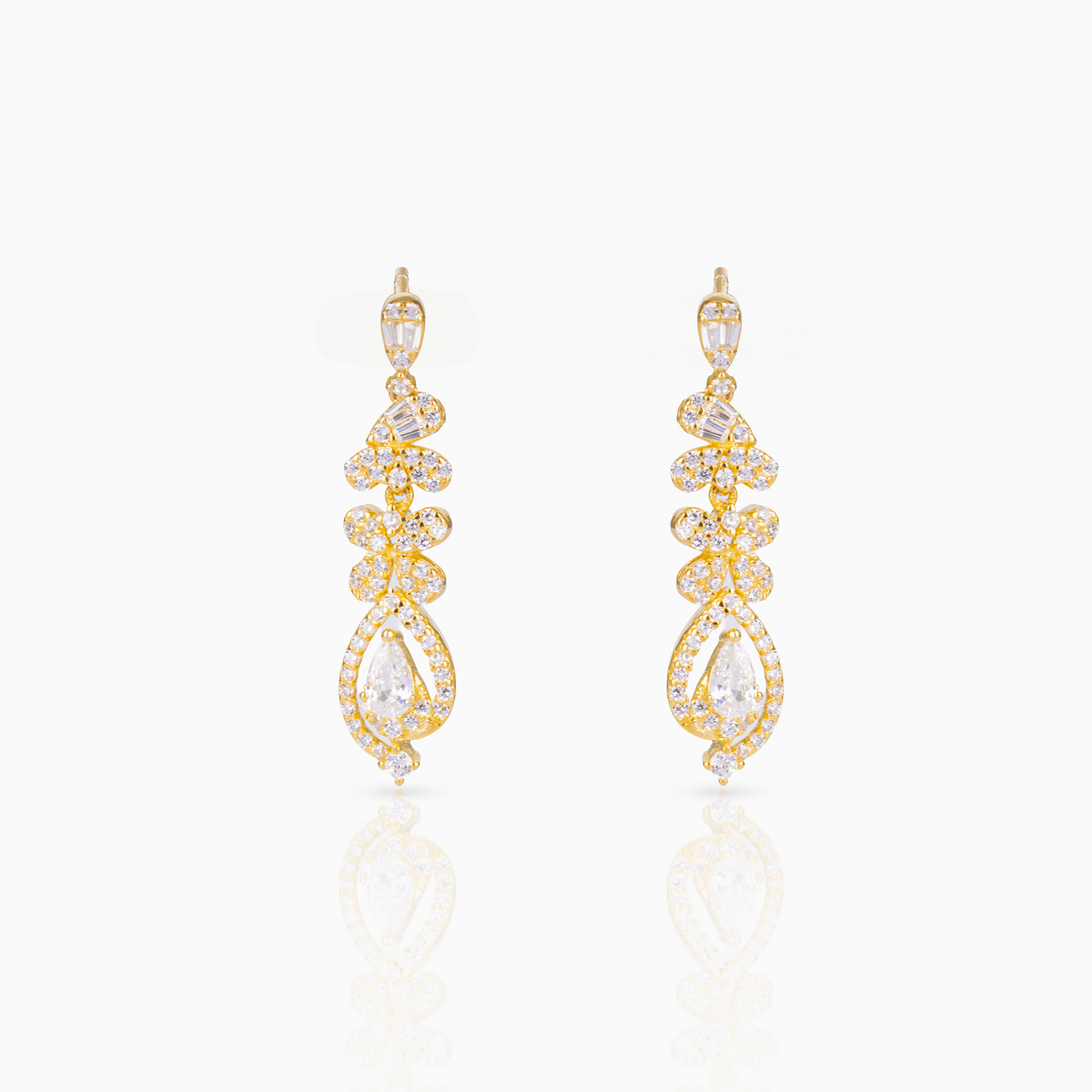 Golden Teardrop Earring