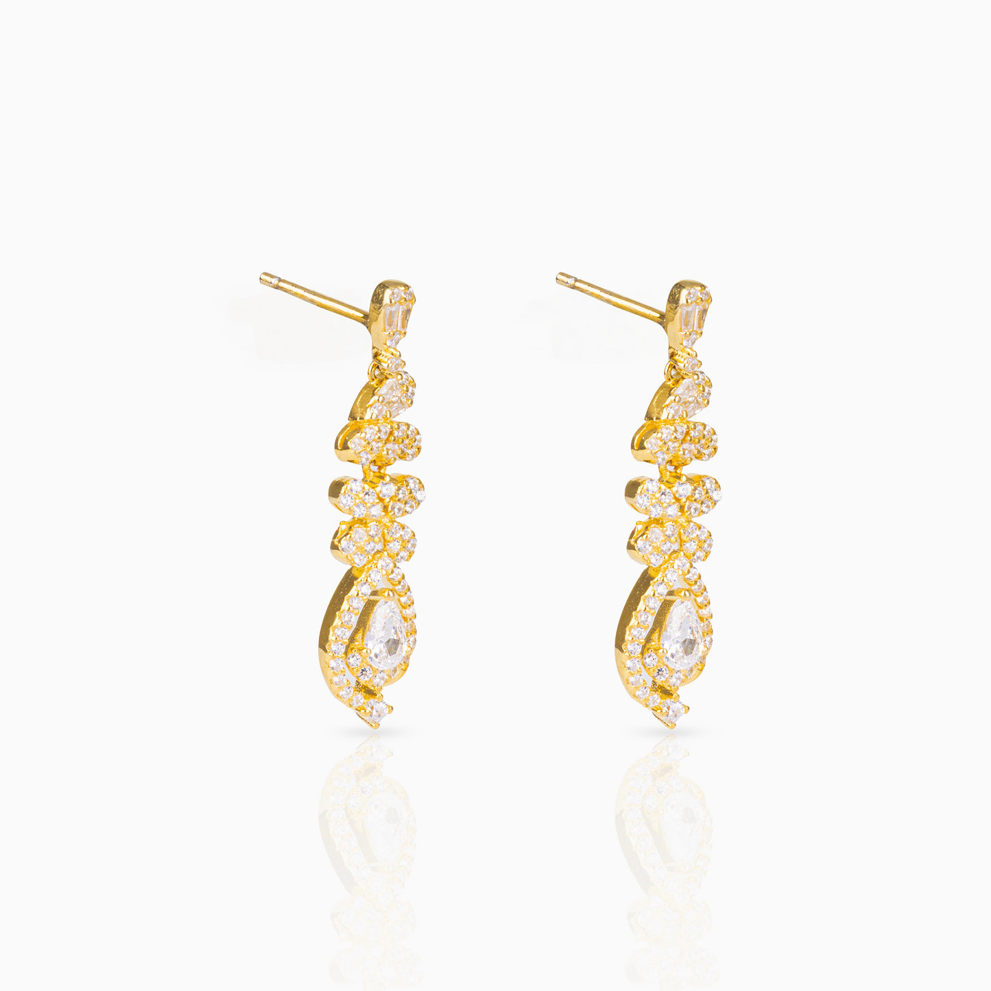 Golden Teardrop Earring
