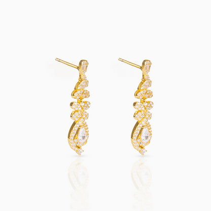 Golden Teardrop Earring
