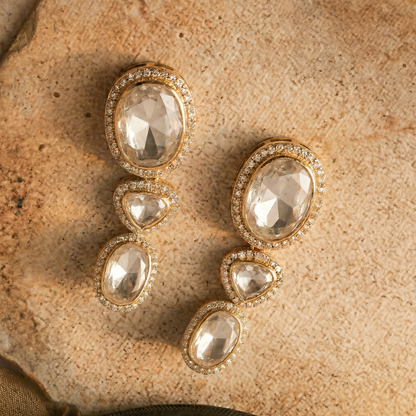 Heritage Polki Earring