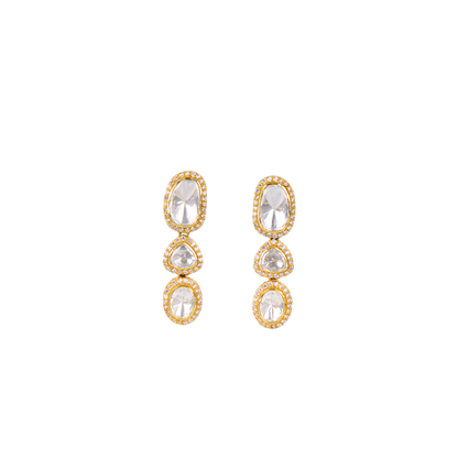 Heritage Polki Earring