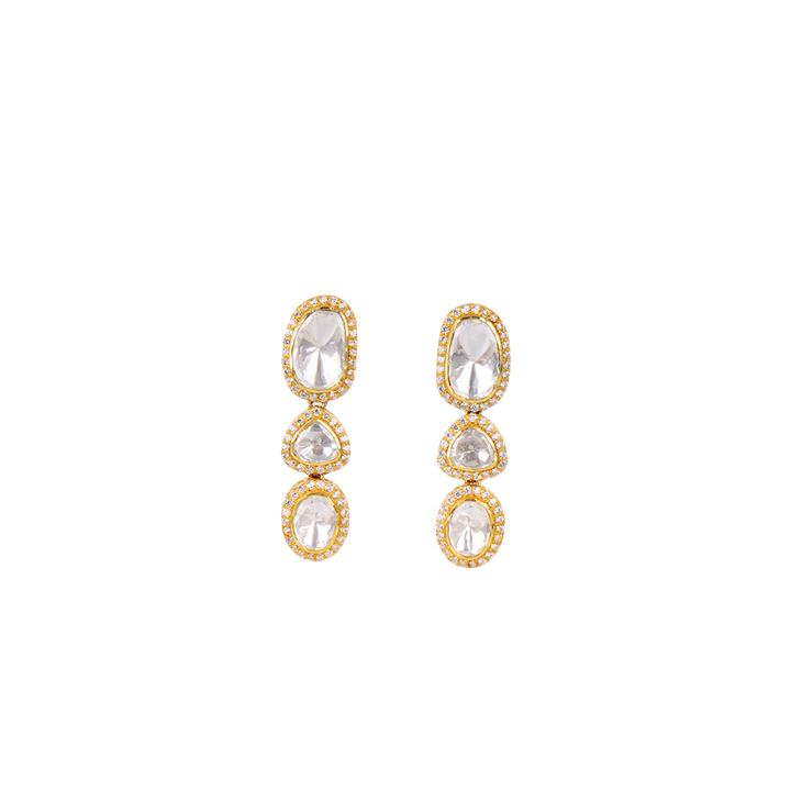 Heritage Polki Earring