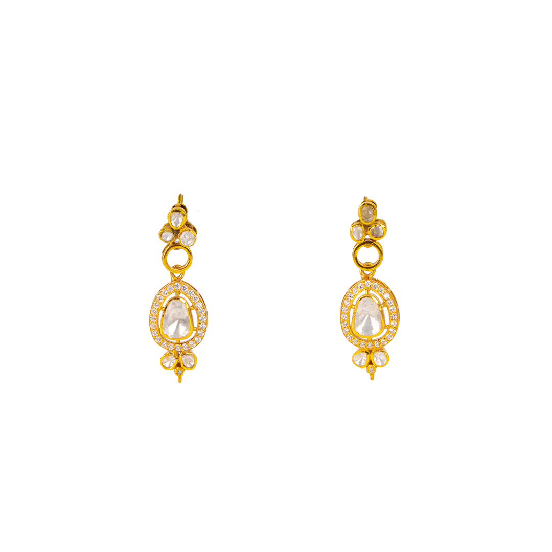 Regal Gold Earring