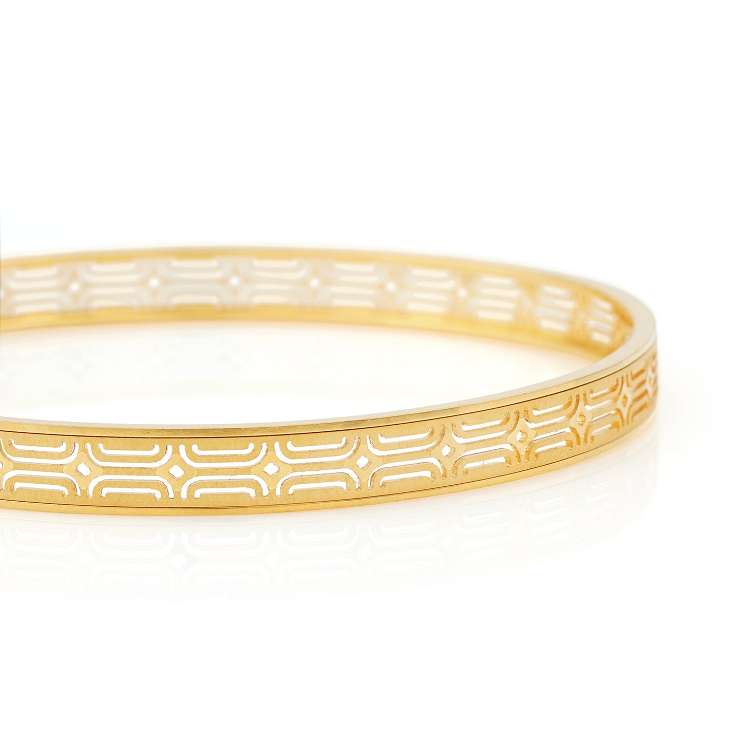 Vedika Golden Bangle