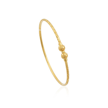 Golden Beaded Bangle