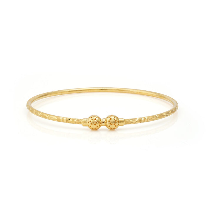 Golden Beaded Bangle