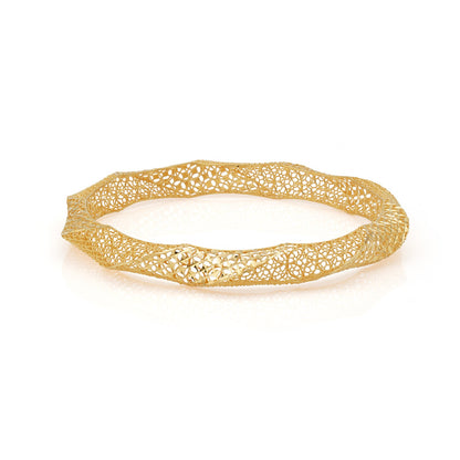 Golden Meera Jaali Bangle