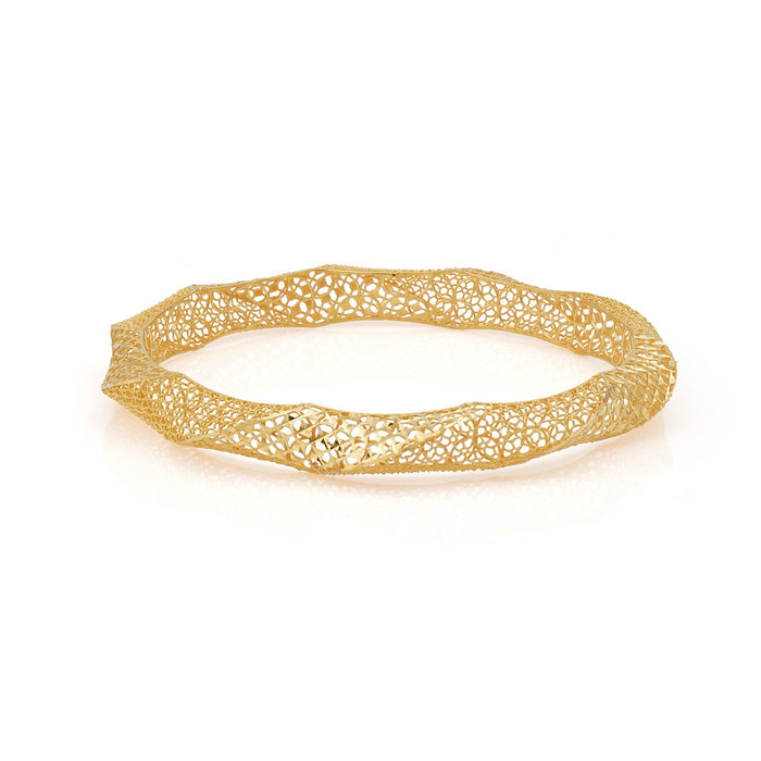 Golden Meera Jaali Bangle