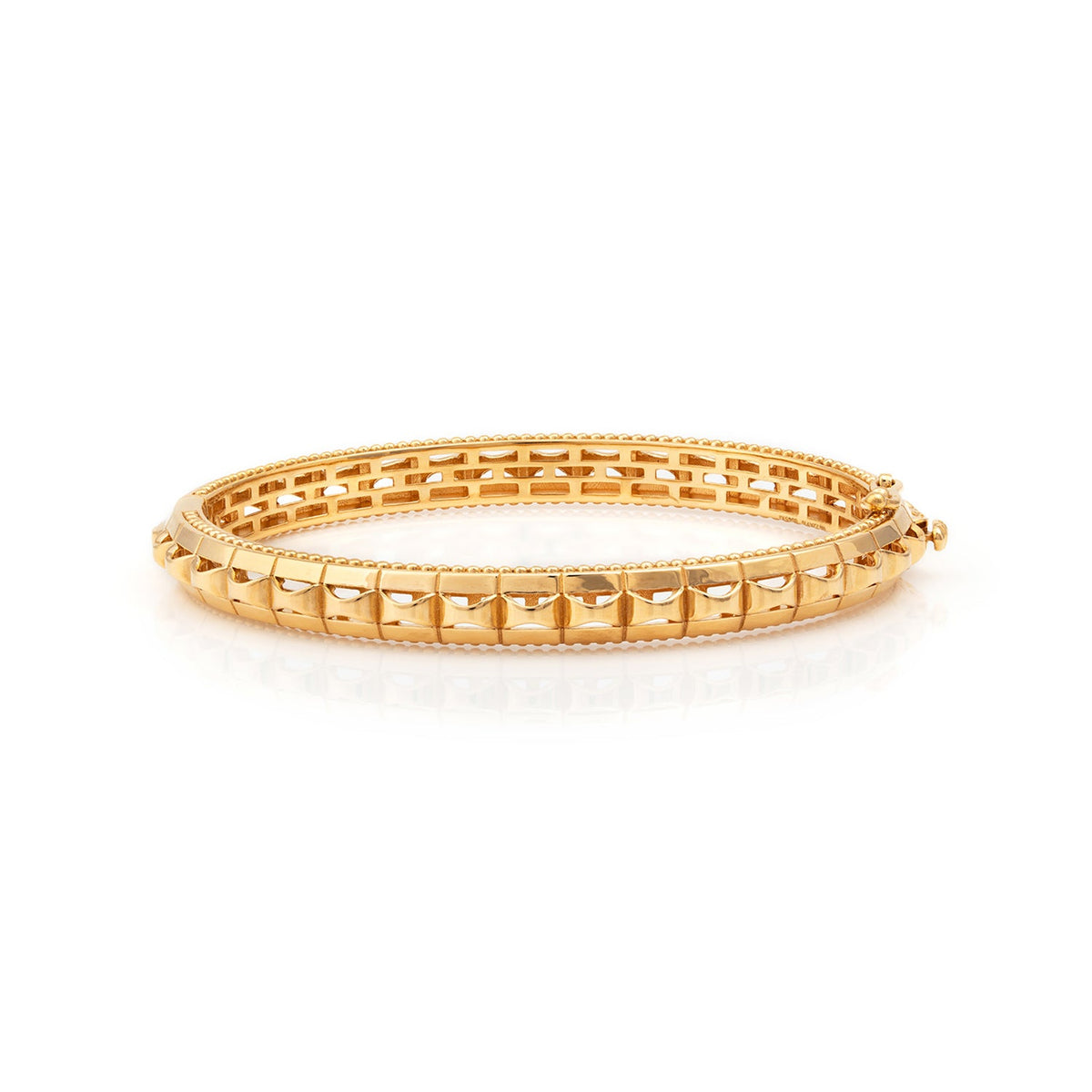 Rajrekha Jaali Gold Kada