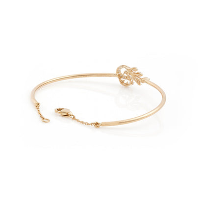 Blooming Leaf Diamond Bracelet