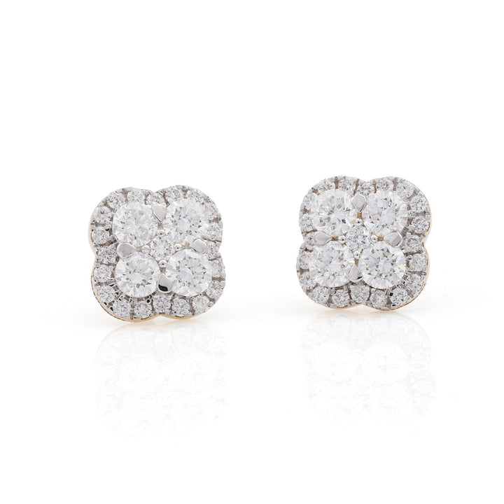 Lucky Bloom Diamond Studs