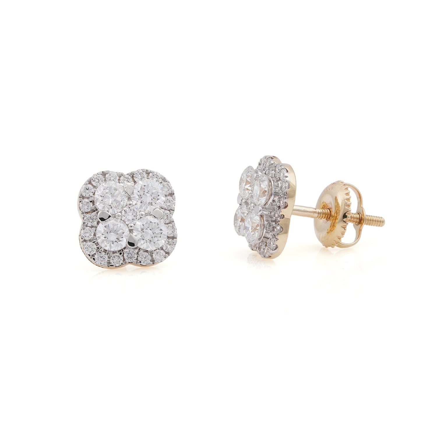 Lucky Bloom Diamond Studs